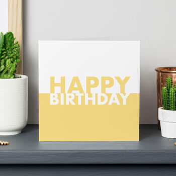 Typography Birthday Card Pack, 4 of 5