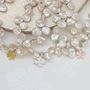 White Keshi Pearl Bracelet With Good Luck Charm, thumbnail 1 of 12