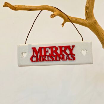 Merry Christmas Hanging Sign, 4 of 4