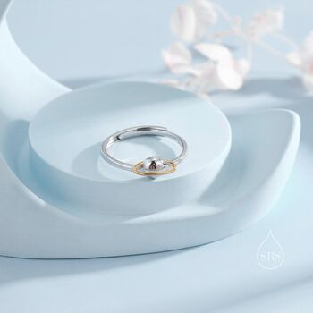 Sterling Silver Planet Ring, 4 of 12