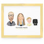 Personalised Illustrated Portrait, Unframed, thumbnail 2 of 11