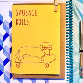 Sausage Rolls Card, 2 of 2