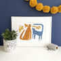 Personalised Family Portrait Print, thumbnail 5 of 7