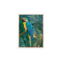 Framed Macaw Tropical Jungle Wall Art Print Copper, thumbnail 3 of 8
