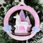 Personalised Make Your Own Unicorn 3D Decoration Kit, thumbnail 2 of 2