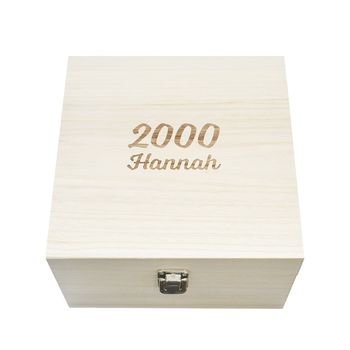 Name And Year Milestone Birthday Memory Box, 5 of 7