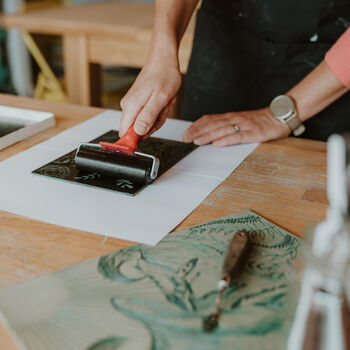 Introduction To Lino Printing Experience In Manchester, 5 of 6