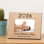First Mothers Day Wood Frame 6x4, thumbnail 1 of 3