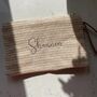 Personalised Custom Willow Straw Rope Handle Shoulder Tote Clutch Bag, thumbnail 5 of 7