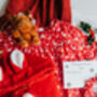 Christmas Red Snuggle Hoodie And Reindeer Teddy Nightie Gift Box / Christmas Eve Box, thumbnail 4 of 8