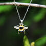 Bee Pendant Necklace, thumbnail 1 of 5