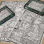Gin Map Jigsaw Puzzle 500 / 1000 Pieces, thumbnail 2 of 9