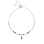 May Emerald Birthstone Charm Bracelet Gift, thumbnail 2 of 5