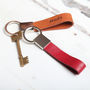 Personalised Leather Key Ring, thumbnail 5 of 10