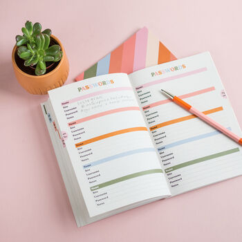 Password Tracker Book, 8 of 10