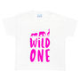 'Wild One' Babies 1st Birthday Tshirt / Baby Vest, thumbnail 2 of 9