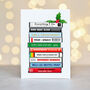 Funny Music Puns Christmas Card, thumbnail 2 of 4