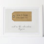 Personalised And So The Adventure Begins Wedding Print, thumbnail 4 of 5