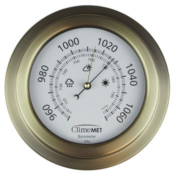 Customisable Metallic Barometer Dial, 4 of 6