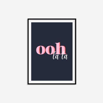 Ooh La La Print, 2 of 5