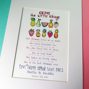 Personalised ‘The Little Things' Story Print, 6 of 9