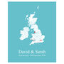 'Tied The Knot' Personalised Print, thumbnail 3 of 6