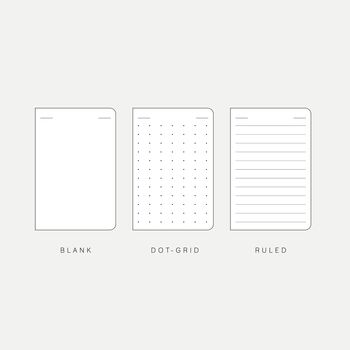 100% Recycled Paper Notebook / Grey, 6 of 6