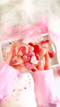 Valentine's Lots Of Love Biscuit Baking And Decorating Kit, 10 of 12