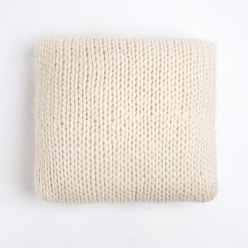 Royal Crown Cushion Cover Easy Knitting Kit, 7 of 11
