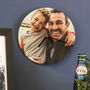 Personalised Father's Day Photo Upload Wall Clock, thumbnail 1 of 3