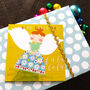 Christmas Tree Top Angel Card, thumbnail 1 of 5