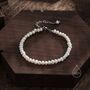 Sterling Silver Natural Freshwater Pearl Bracelet, thumbnail 1 of 9