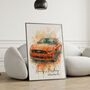Personalised Car And Vehicle Watercolour Portrait, thumbnail 6 of 8