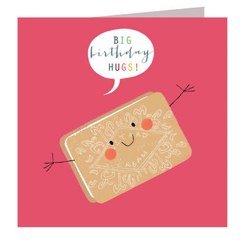 Birthday Custard Cream Card, 2 of 5