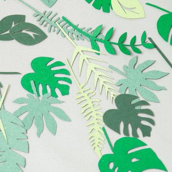 Tropical Jungle Leaf Table Confetti, 3 of 3