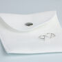 Sterling Silver Minimalist Ear Jacket Earrings, thumbnail 4 of 5