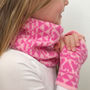Childrens Knitted Lambswool Snood, thumbnail 3 of 5