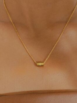 Cylindrical North Star Necklace, 4 of 8