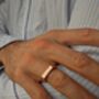 Rose Personalised Signet Ring, thumbnail 2 of 3