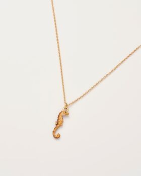 Seahorse Short Necklace, 2 of 6