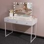 Deste Dressing Table With Mirror LED Lights, thumbnail 3 of 3