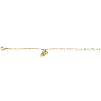 Harry Potter Stainless Steel Golden Snitch Gold Chain Bracelet, 2 of 3