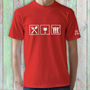 Eat, Drink And Be Merry Christmas T Shirt, thumbnail 3 of 10