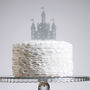 Glitter Acrylic Princess Castle Cake Topper, thumbnail 3 of 4