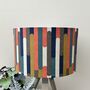 Seattle Orange Multi Retro Style Drum Lampshades, thumbnail 6 of 10