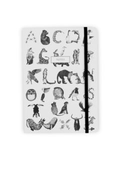 Round Cornered Animal Alphabet Notebook, 5 of 6