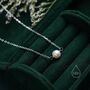 Freshwater Pearl Necklace In Sterling Silver, thumbnail 7 of 11