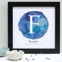 Personalised Christening Watercolour Framed Print, thumbnail 5 of 11