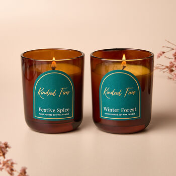 Christmas Candles Trio Gift Set For Her Candles In Gift Box, 3 of 4