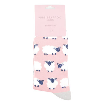 Sheep Bamboo Socks, 4 of 6